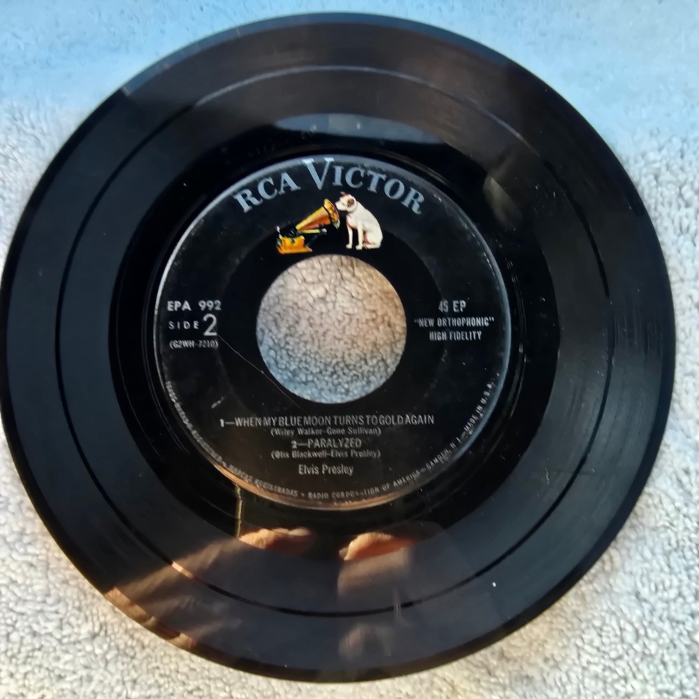 Elvis Presley EPA 992 Rip It Up Love‎ Me RCA Victor 45 EP Vinyl Record 1956